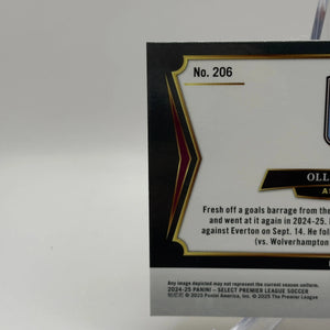 2024-25 Panini Select Premier League - Ollie Watkins 05/75 Orange FRENLY BRICKS - Open 7 Days