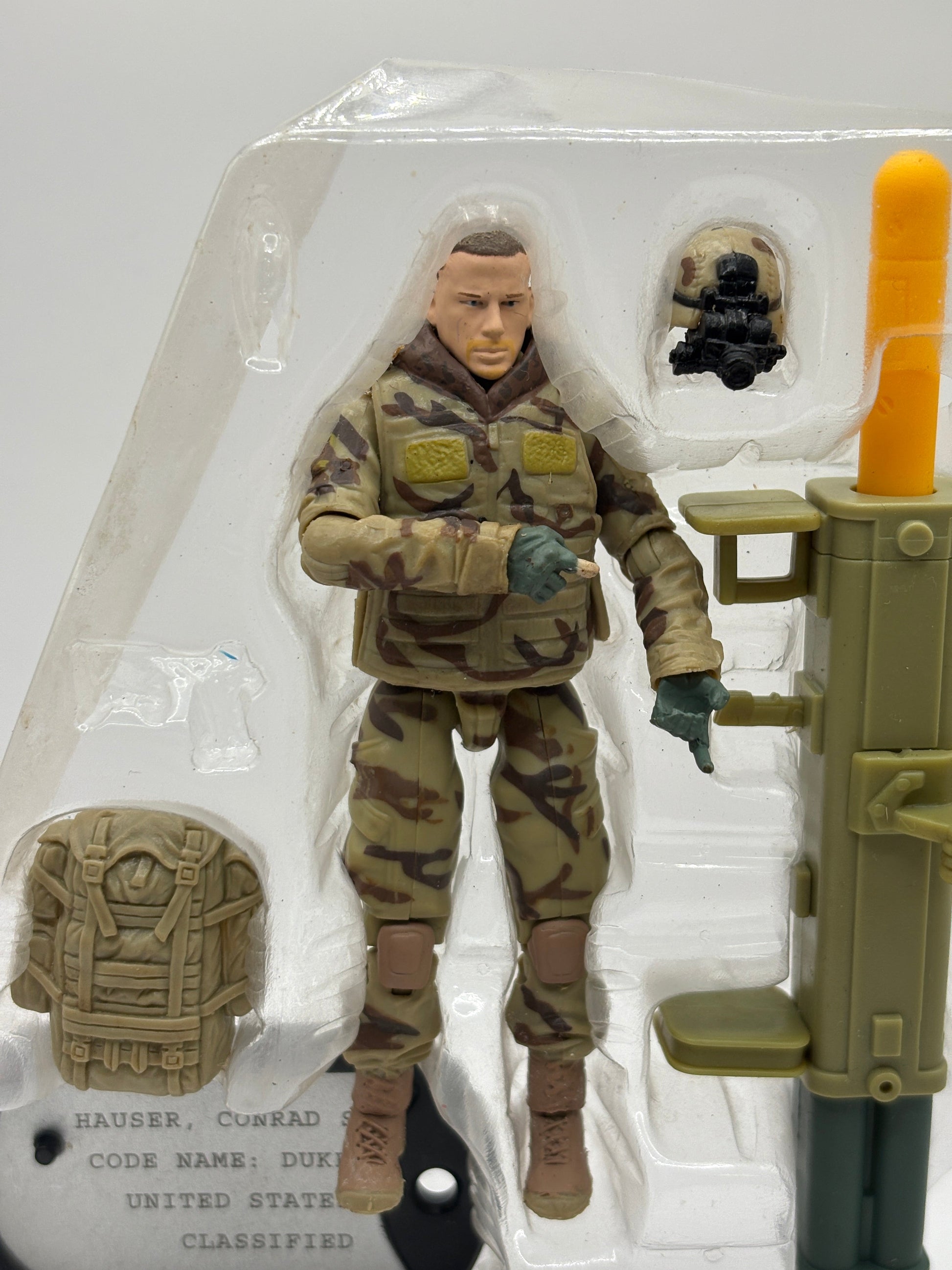 G.I.Joe The Rise of Cobra - Conrad Duke Hauser Action Figure Incomplete FRENLY BRICKS - Open 7 Days