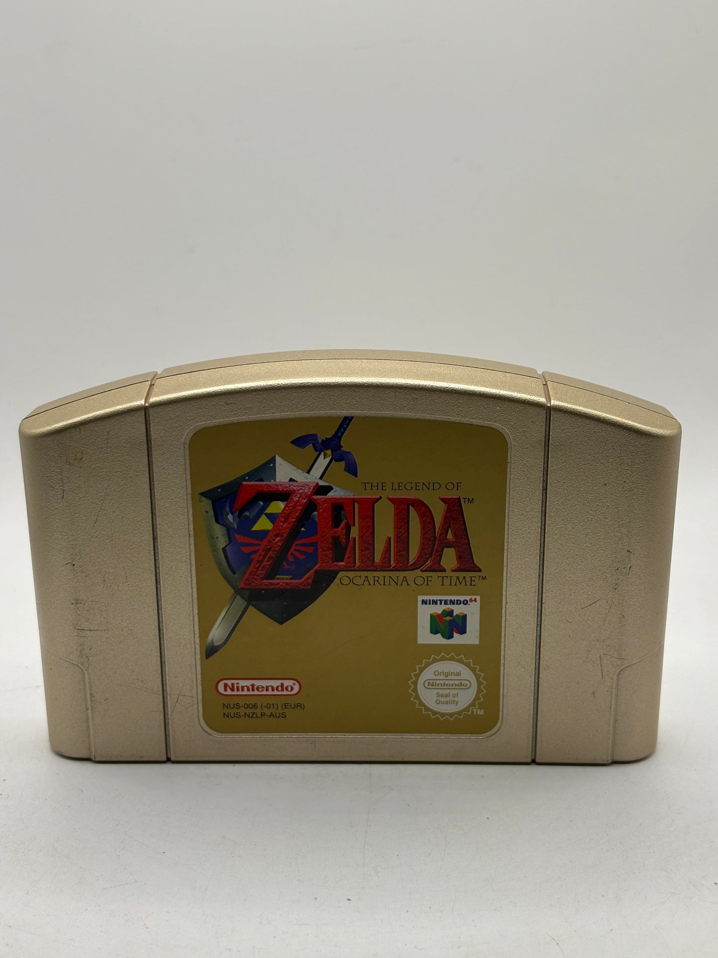 The Legend of Zelda: Ocarina of Time N64 Collector's Edition Gold Cartridge FRENLY BRICKS - Open 7 Days