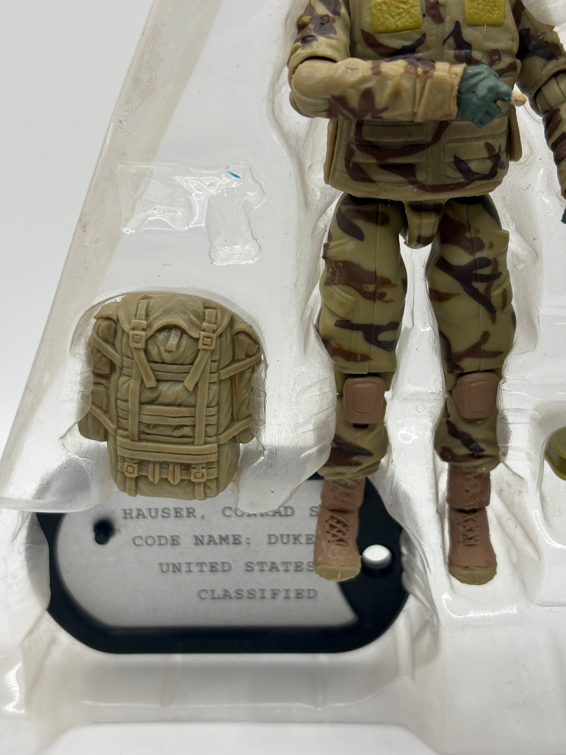 G.I.Joe The Rise of Cobra - Conrad Duke Hauser Action Figure Incomplete FRENLY BRICKS - Open 7 Days