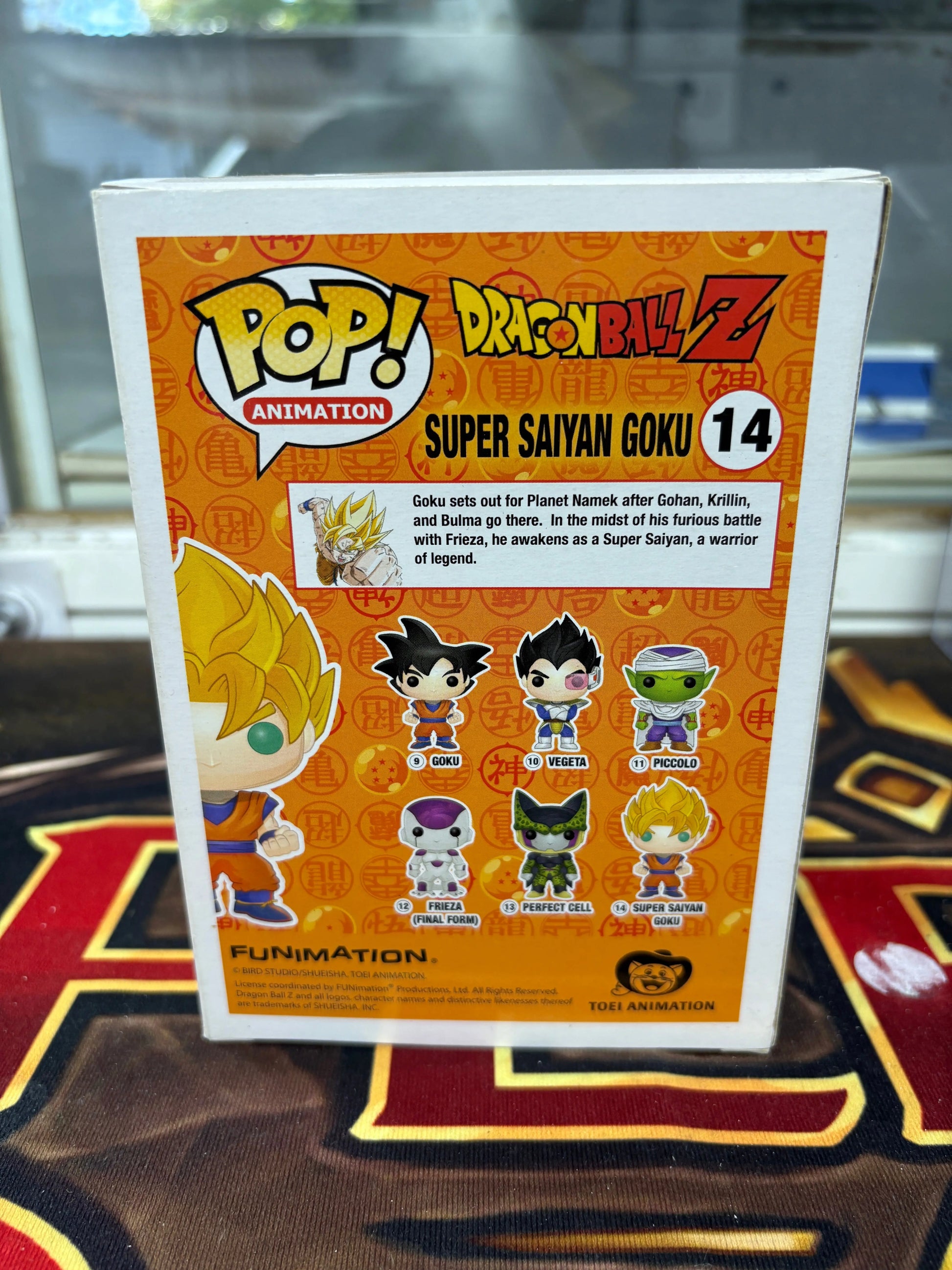 Funko Pop Vinyl Figure Dragon Ball Z #14 Super Saiyan Goku GITD Glow FRENLY BRICKS - Open 7 Days