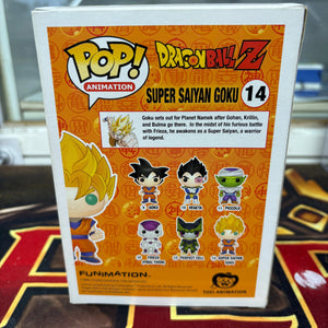 Funko Pop Vinyl Figure Dragon Ball Z #14 Super Saiyan Goku GITD Glow FRENLY BRICKS - Open 7 Days