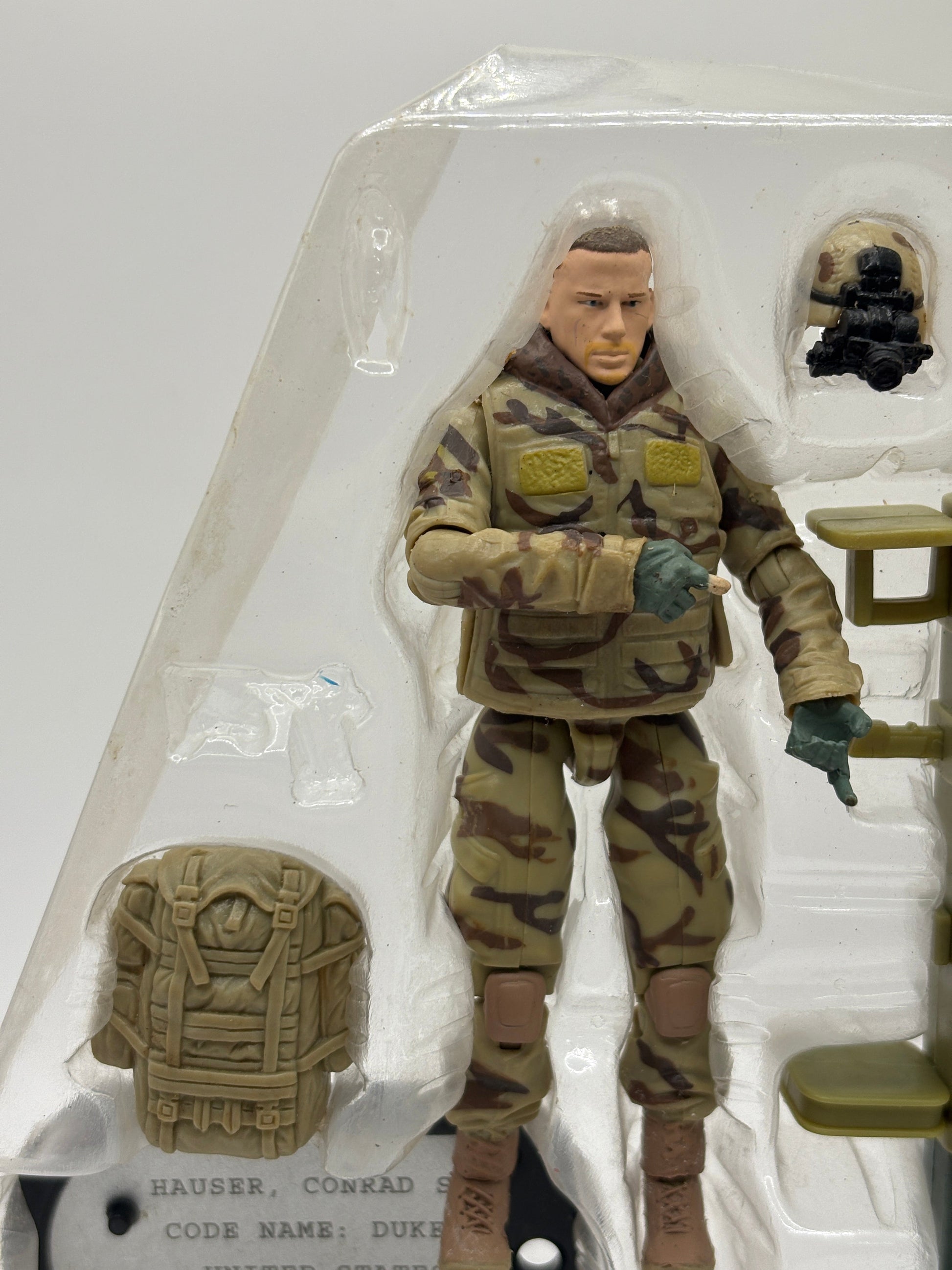 G.I.Joe The Rise of Cobra - Conrad Duke Hauser Action Figure Incomplete FRENLY BRICKS - Open 7 Days