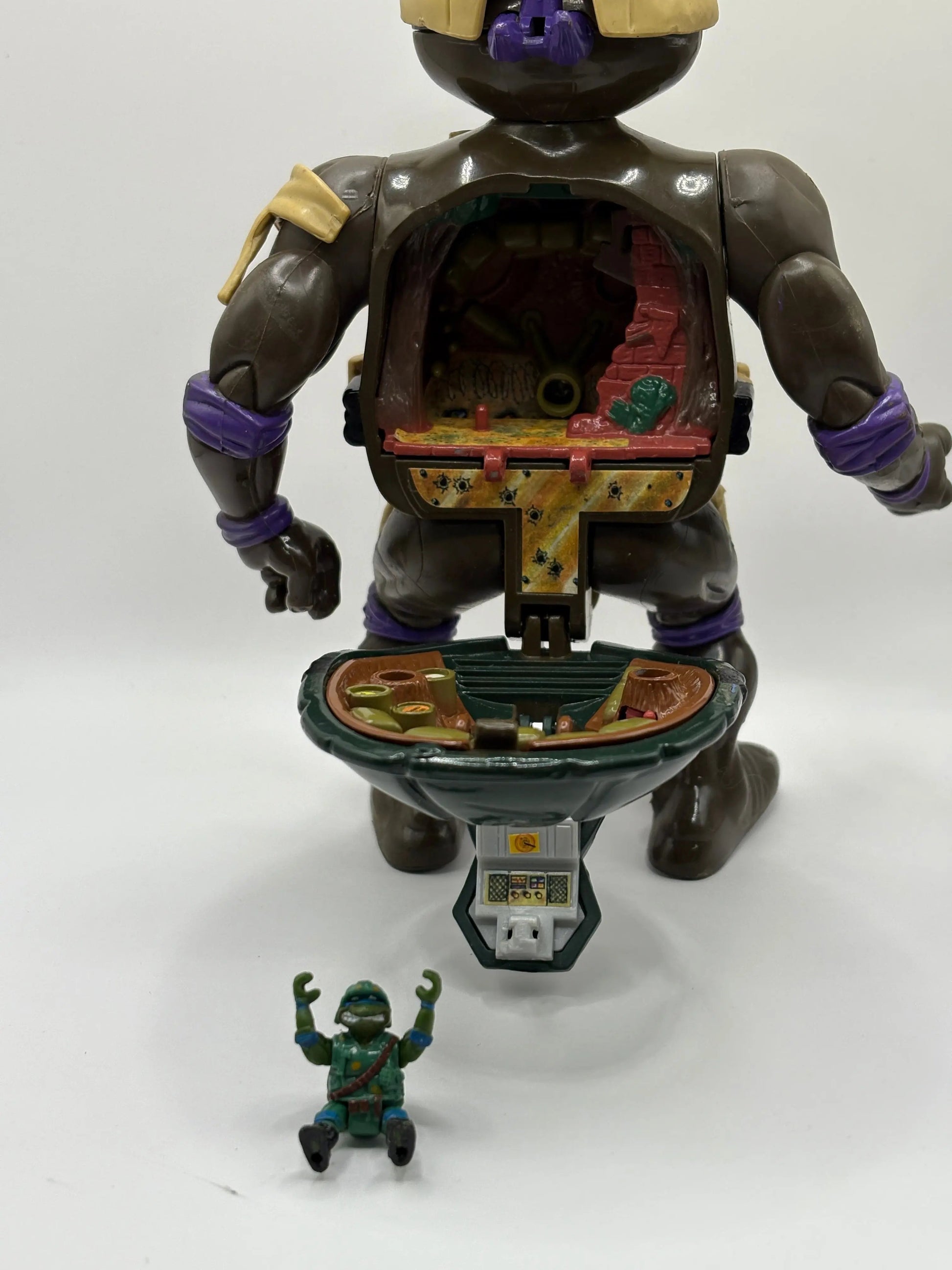 Vintage 1995 TMNT Donatello Doomsday Defense Playset - Teenage Mutant Ninja Turtles *Incomplete FRENLY BRICKS - Open 7 Days