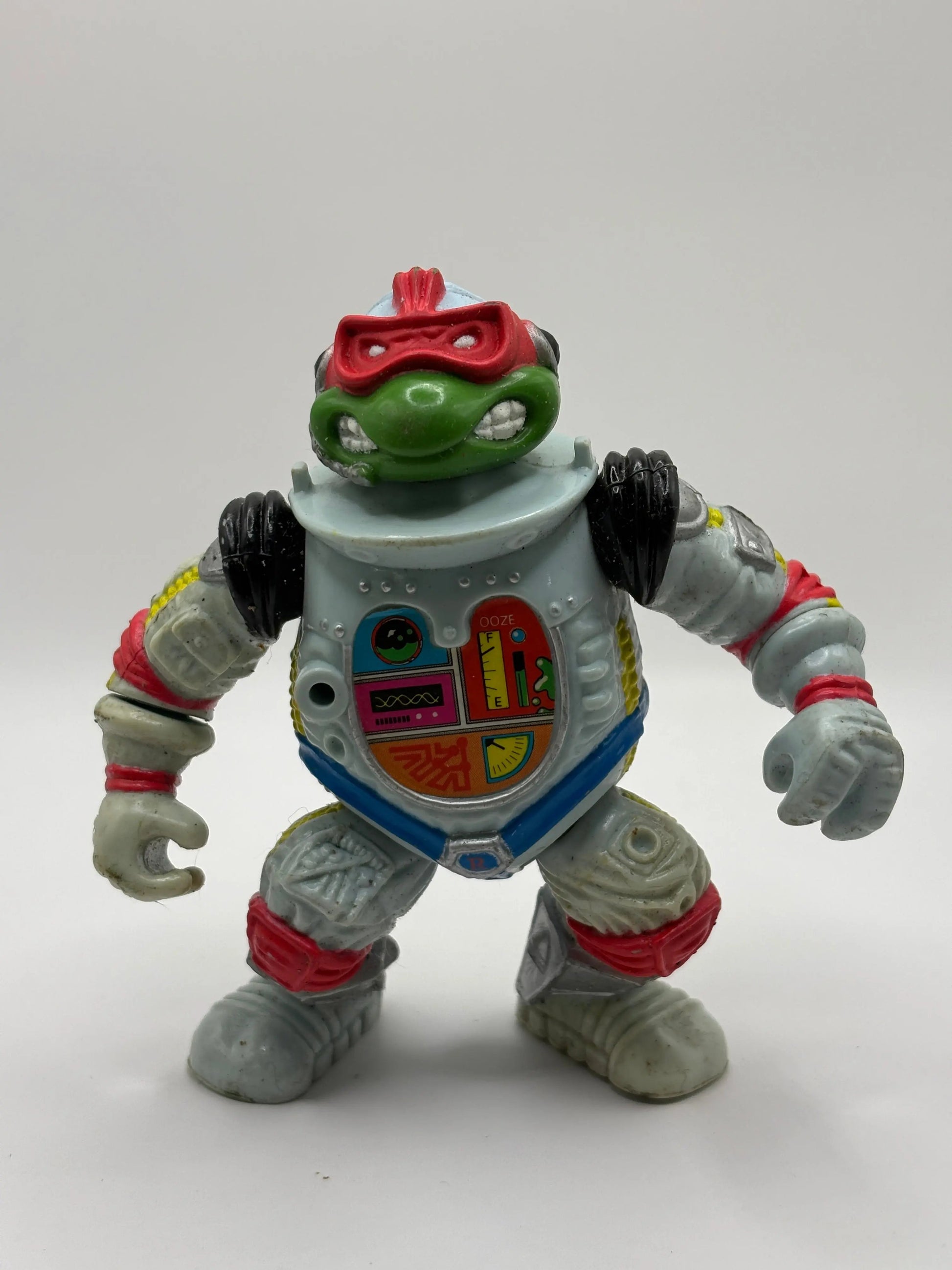 1990 Teenage Mutant Ninja Turtles Raph The Space Cadet Loose Action Figure FRENLY BRICKS - Open 7 Days