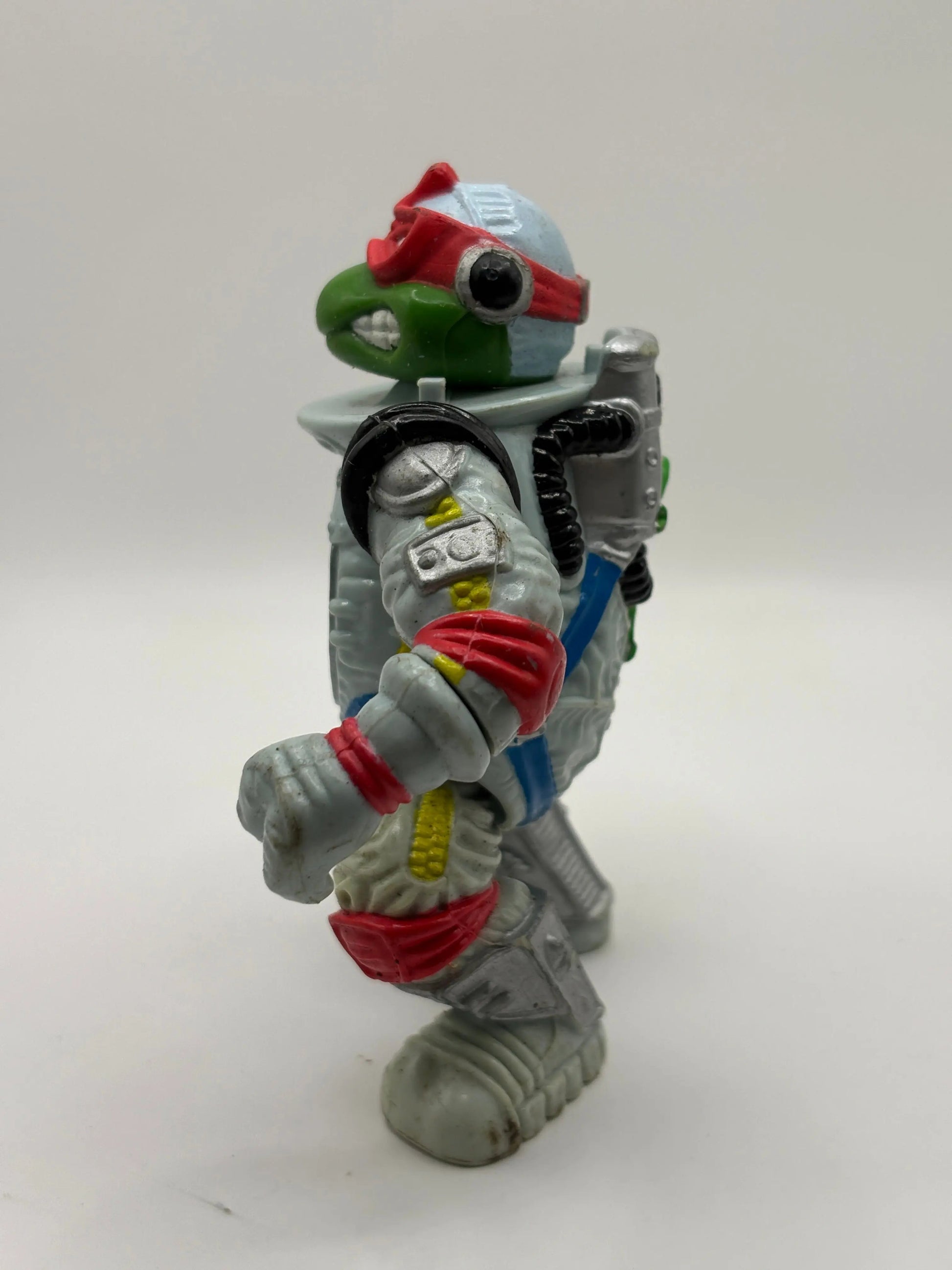1990 Teenage Mutant Ninja Turtles Raph The Space Cadet Loose Action Figure FRENLY BRICKS - Open 7 Days