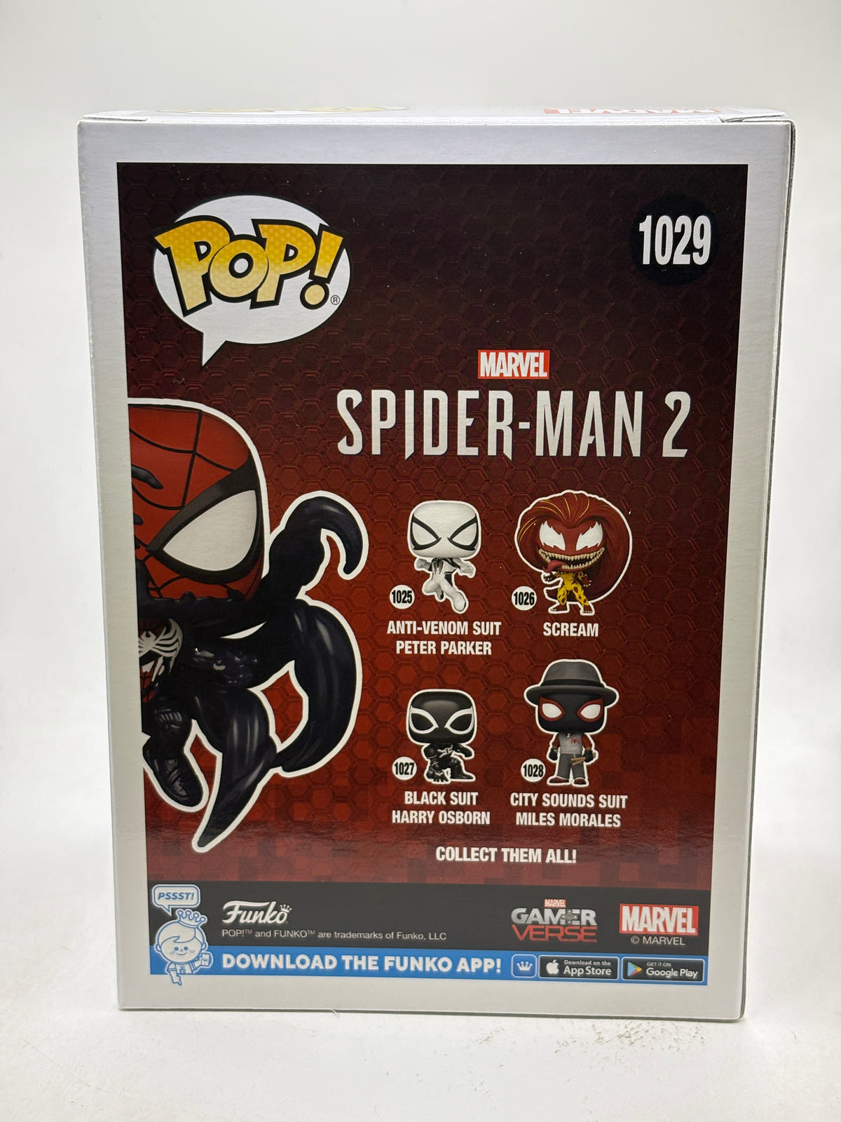 Funko POP! Marvel Spider-Man 2 #1029 Advanced Suit 2.0 Symbiote Takeover image 3