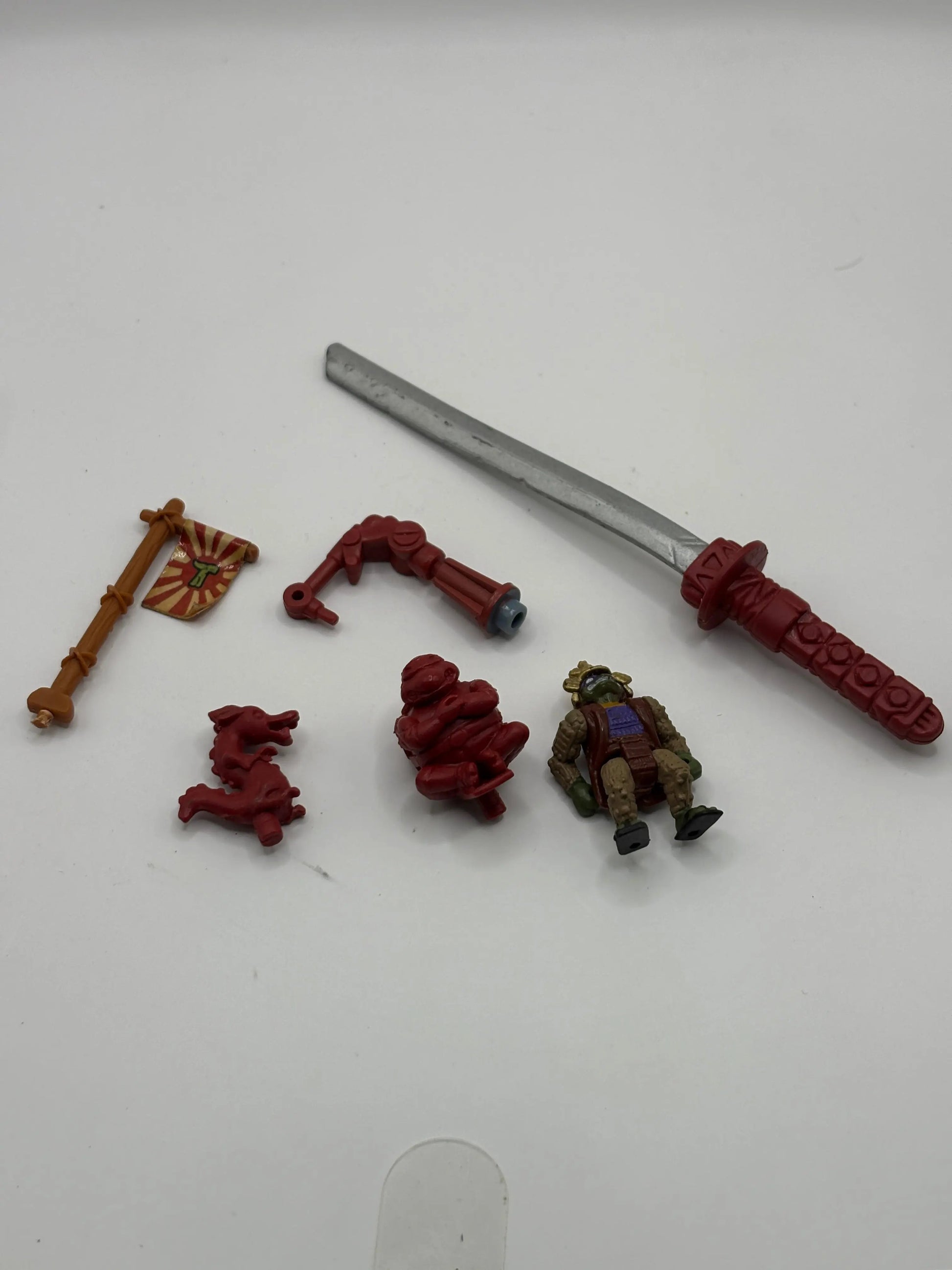 1996 Teenage Mutant Ninja Turtle Leonardo’s Mini Mutant Battle Castle Playset FRENLY BRICKS - Open 7 Days