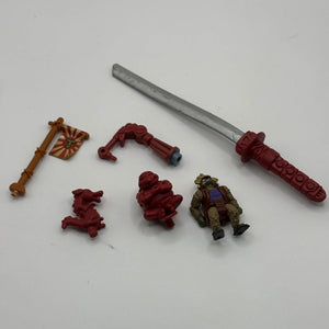 1996 Teenage Mutant Ninja Turtle Leonardo’s Mini Mutant Battle Castle Playset FRENLY BRICKS - Open 7 Days