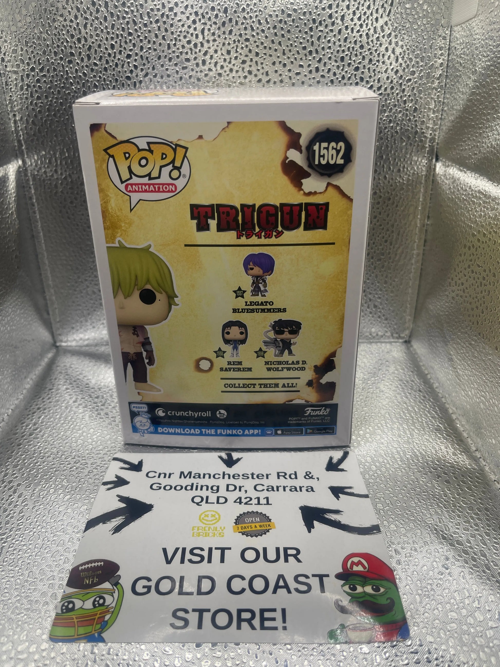 Funko Pop! Vinyl Animation Trigun #1562 Vash The Stampede - Special Edition FRENLY BRICKS - Open 7 Days