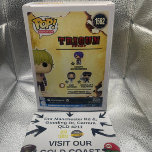 Funko Pop! Vinyl Animation Trigun #1562 Vash The Stampede - Special Edition FRENLY BRICKS - Open 7 Days