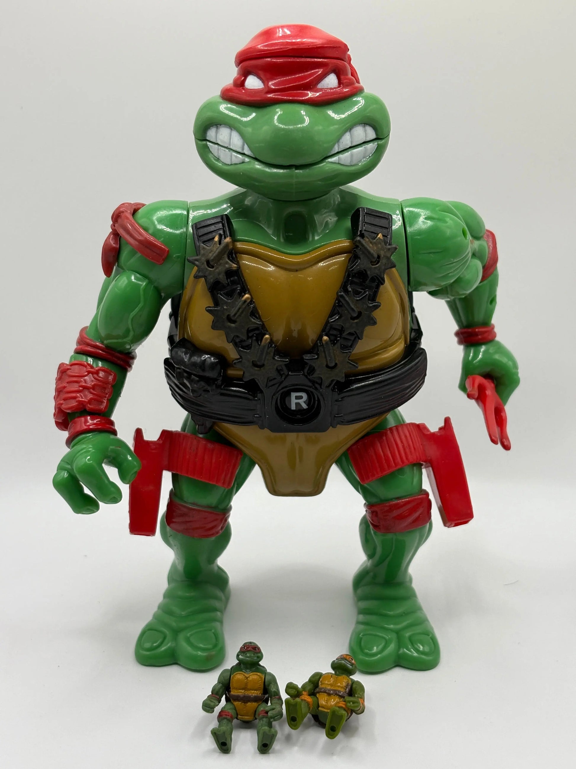 1996 TMNT Mini Mutants Playset Raphael's Samurai Sewer Lair Loose Incomplete FRENLY BRICKS - Open 7 Days