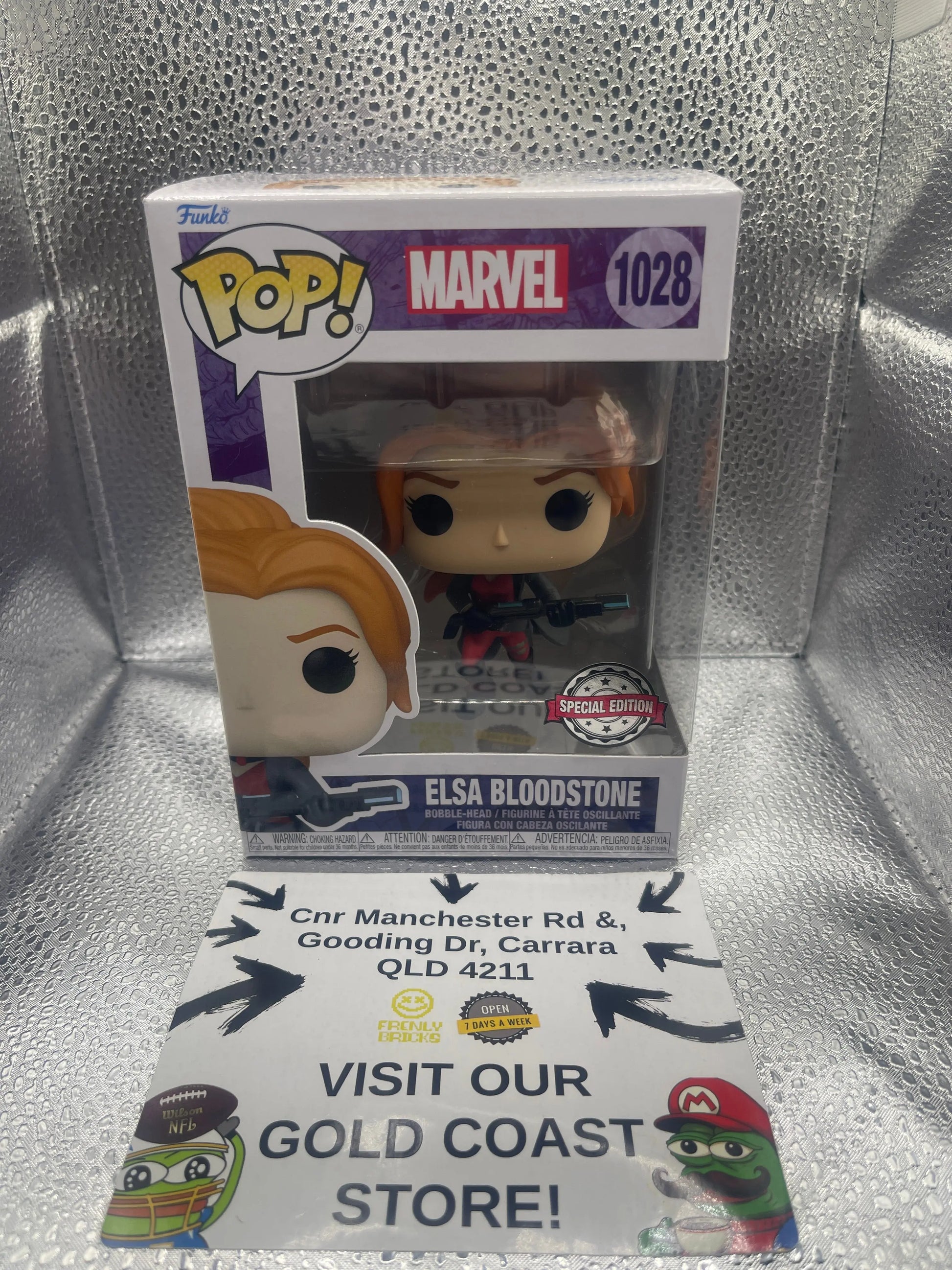 Funko Pop Vinyl Figure - Marvel - Elsa Bloodstone # 1028 FRENLY BRICKS - Open 7 Days