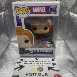 Funko Pop Vinyl Figure - Marvel - Elsa Bloodstone # 1028 FRENLY BRICKS - Open 7 Days