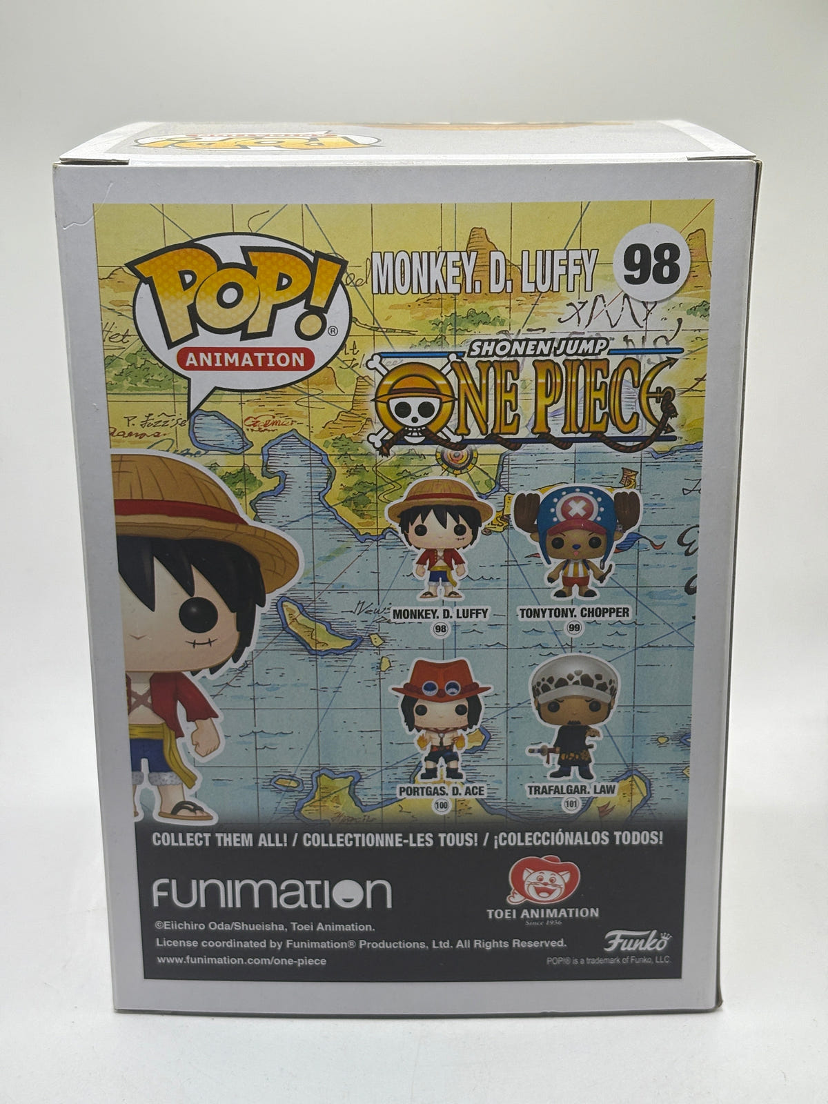 Funko POP! Animation One Piece #98 Monkey D Luffy Vinyl Figure FRENLY BRICKS - Open 7 Days image 3