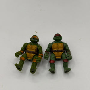 1996 TMNT Mini Mutants Playset Raphael's Samurai Sewer Lair Loose Incomplete FRENLY BRICKS - Open 7 Days