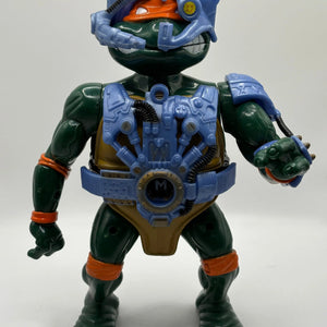 1996 Teenage Mutant Ninja Turtles Michaelangelo Mini Mutants Cyber Command FRENLY BRICKS - Open 7 Days