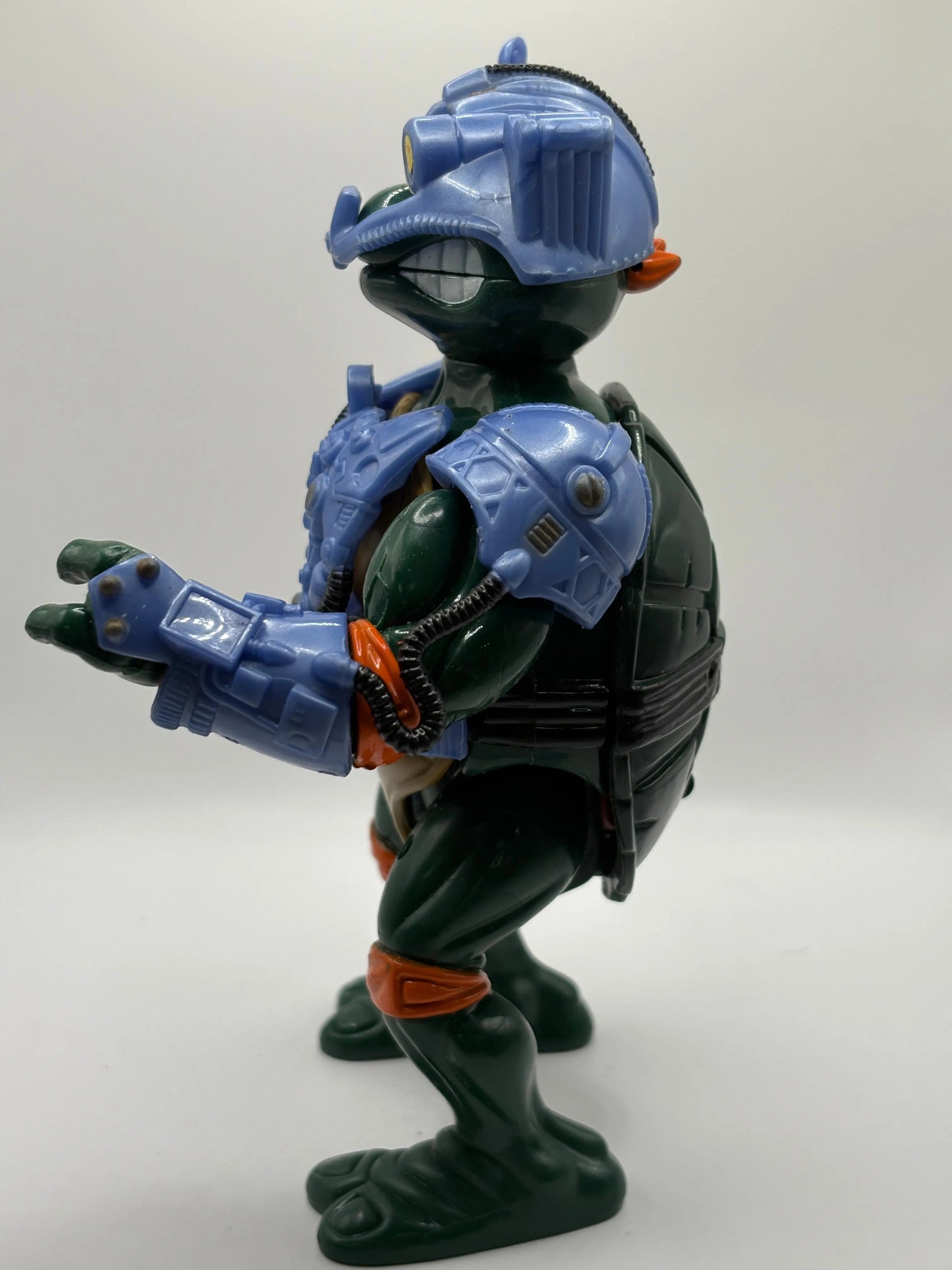 1996 Teenage Mutant Ninja Turtles Michaelangelo Mini Mutants Cyber Command FRENLY BRICKS - Open 7 Days