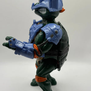 1996 Teenage Mutant Ninja Turtles Michaelangelo Mini Mutants Cyber Command FRENLY BRICKS - Open 7 Days