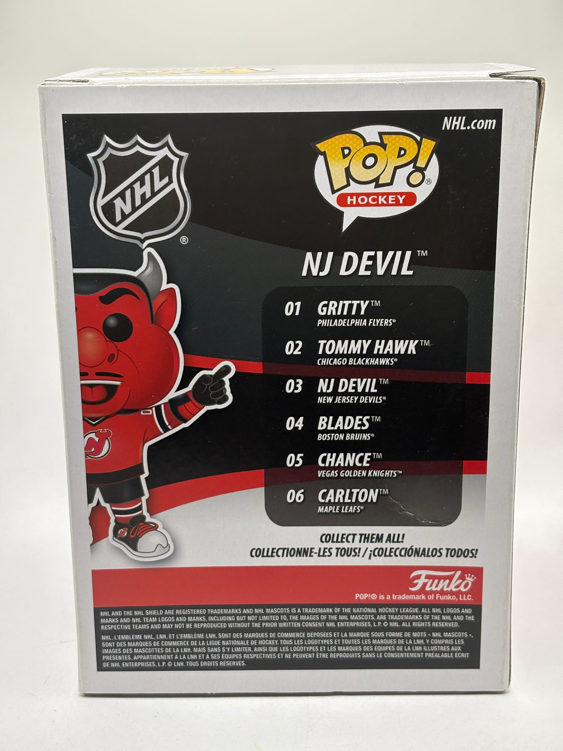 Funko POP! Hockey New Jersey #03 NJ Devil Vinyl Figure FRENLY BRICKS - Open 7 Days image 3