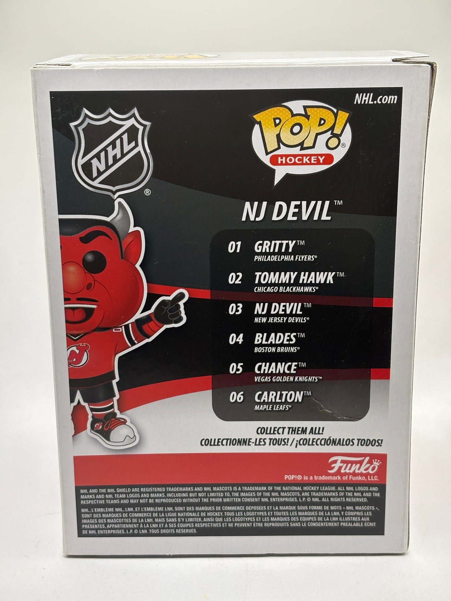 Funko POP! Hockey New Jersey #03 NJ Devil Vinyl Figure FRENLY BRICKS - Open 7 Days
