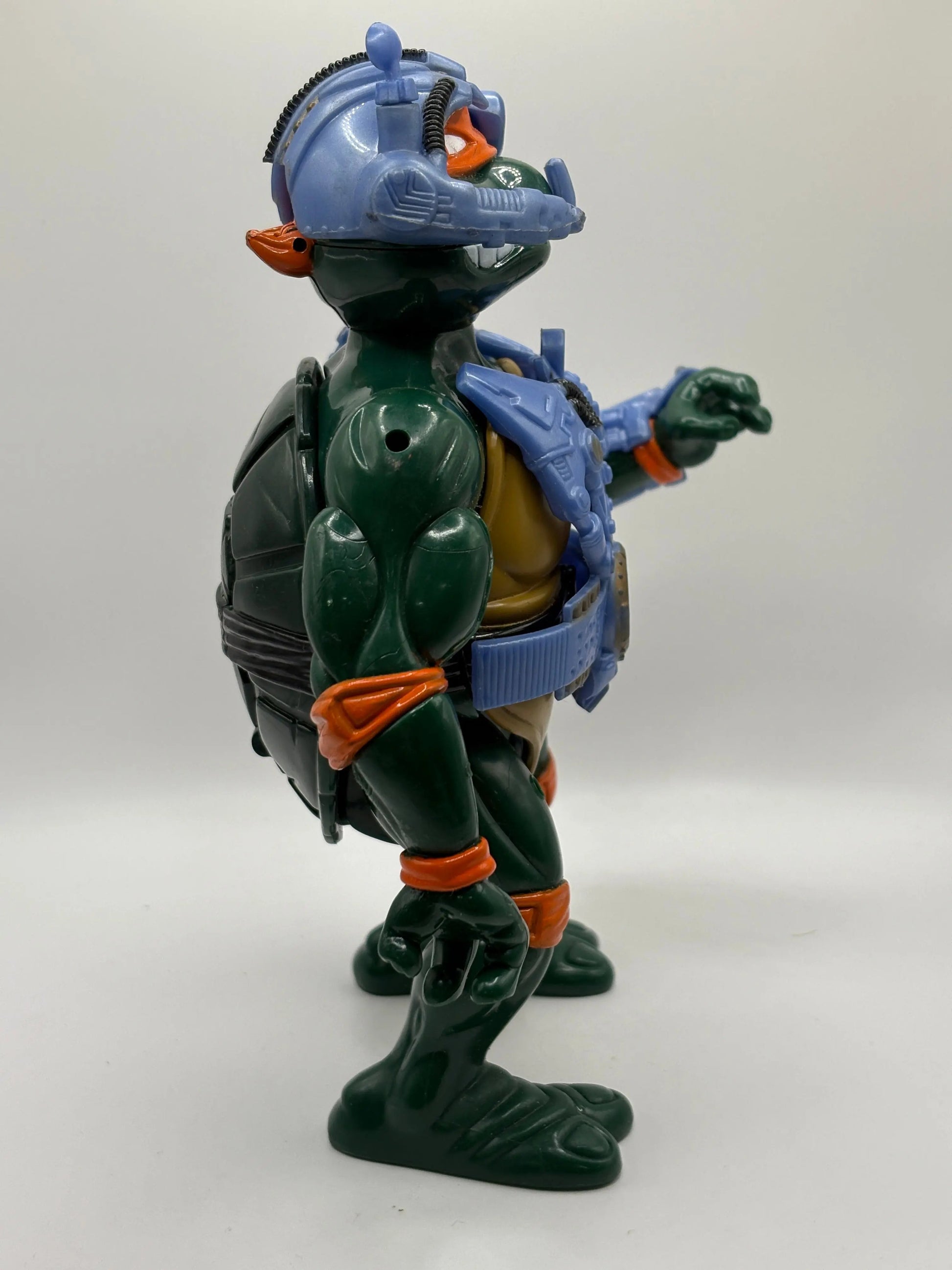 1996 Teenage Mutant Ninja Turtles Michaelangelo Mini Mutants Cyber Command FRENLY BRICKS - Open 7 Days