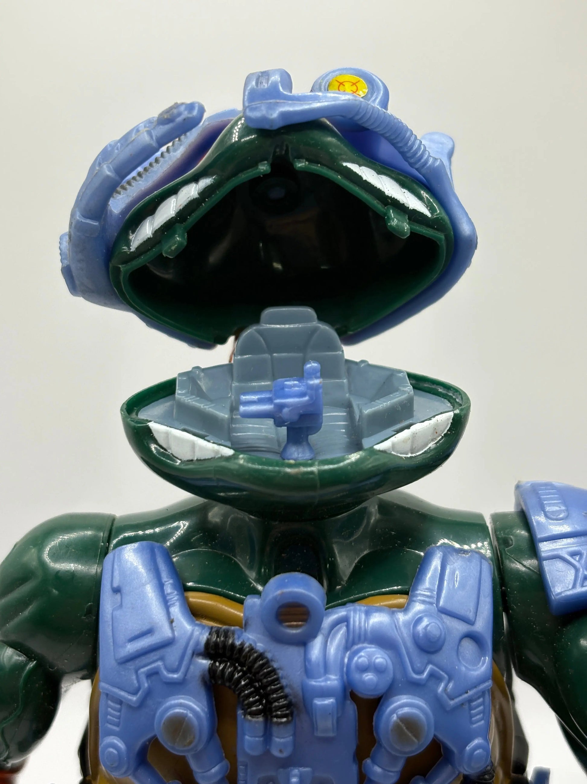 1996 Teenage Mutant Ninja Turtles Michaelangelo Mini Mutants Cyber Command FRENLY BRICKS - Open 7 Days