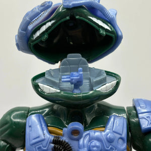 1996 Teenage Mutant Ninja Turtles Michaelangelo Mini Mutants Cyber Command FRENLY BRICKS - Open 7 Days