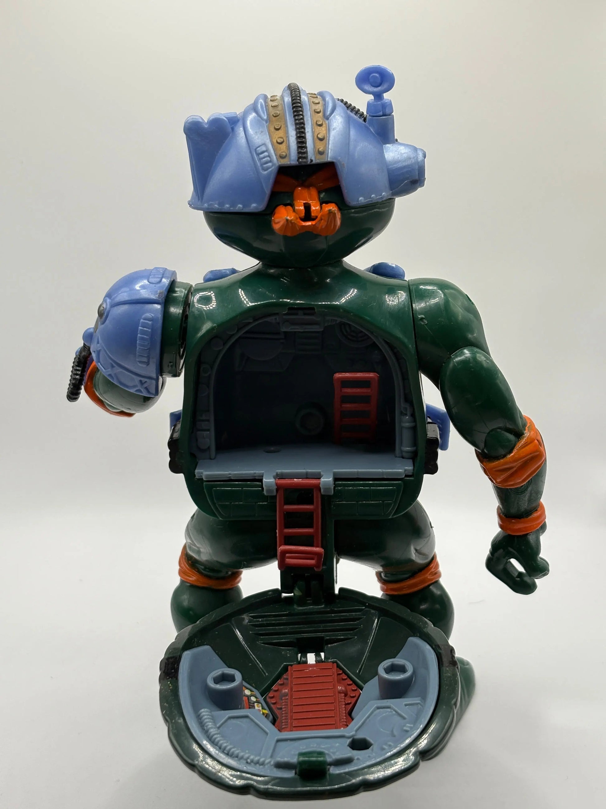 1996 Teenage Mutant Ninja Turtles Michaelangelo Mini Mutants Cyber Command FRENLY BRICKS - Open 7 Days