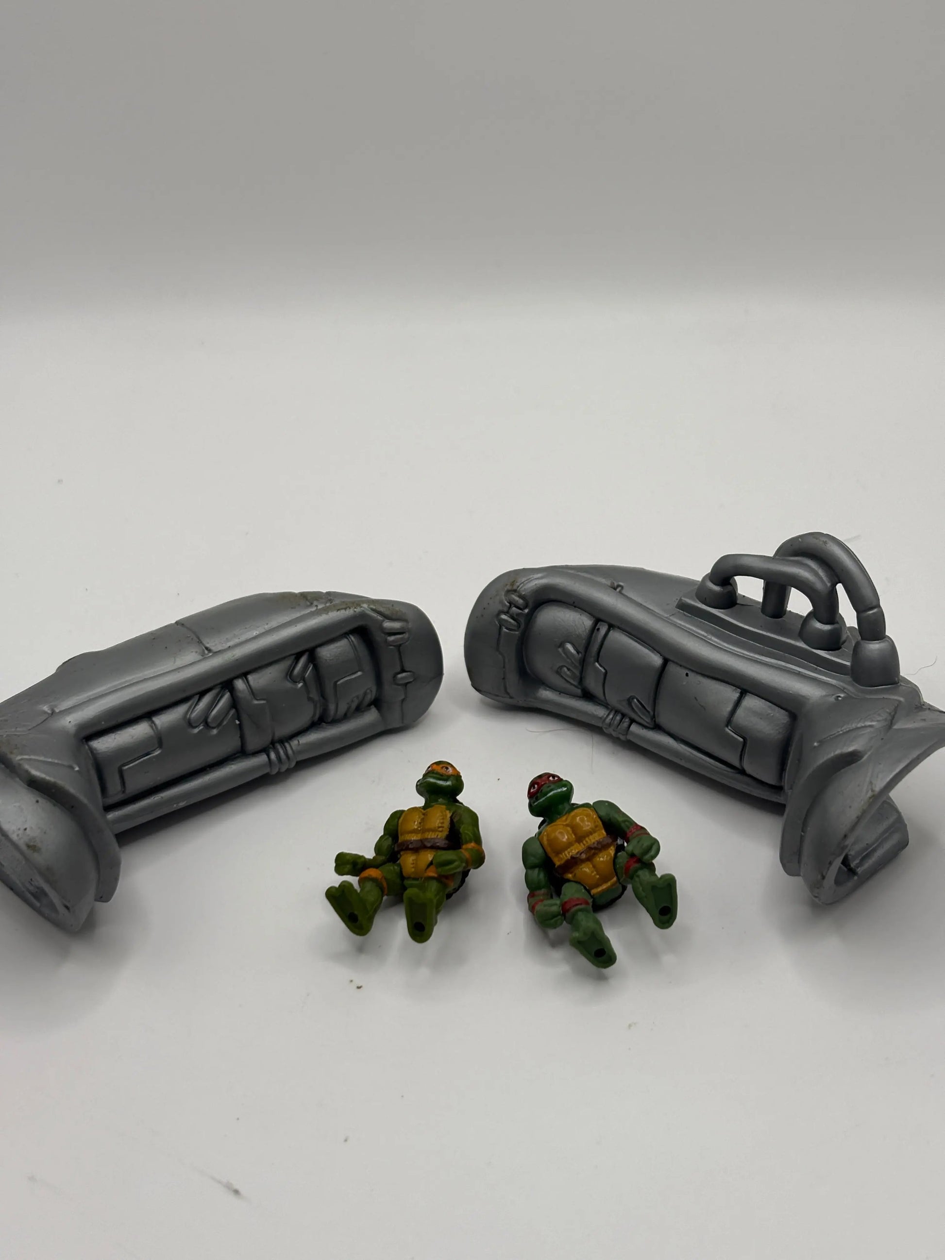 1996 Teenage Mutant Ninja Turtles Michaelangelo Mini Mutants Cyber Command FRENLY BRICKS - Open 7 Days