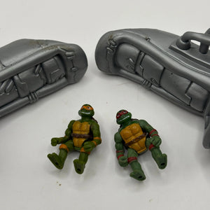 1996 Teenage Mutant Ninja Turtles Michaelangelo Mini Mutants Cyber Command FRENLY BRICKS - Open 7 Days