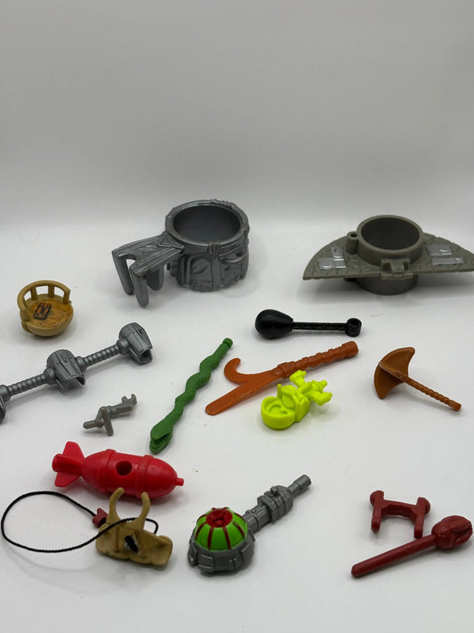 1996 Vintage Teenage Mutant Ninja Turtles Micro Mutant Assorted Loose Pieces FRENLY BRICKS - Open 7 Days