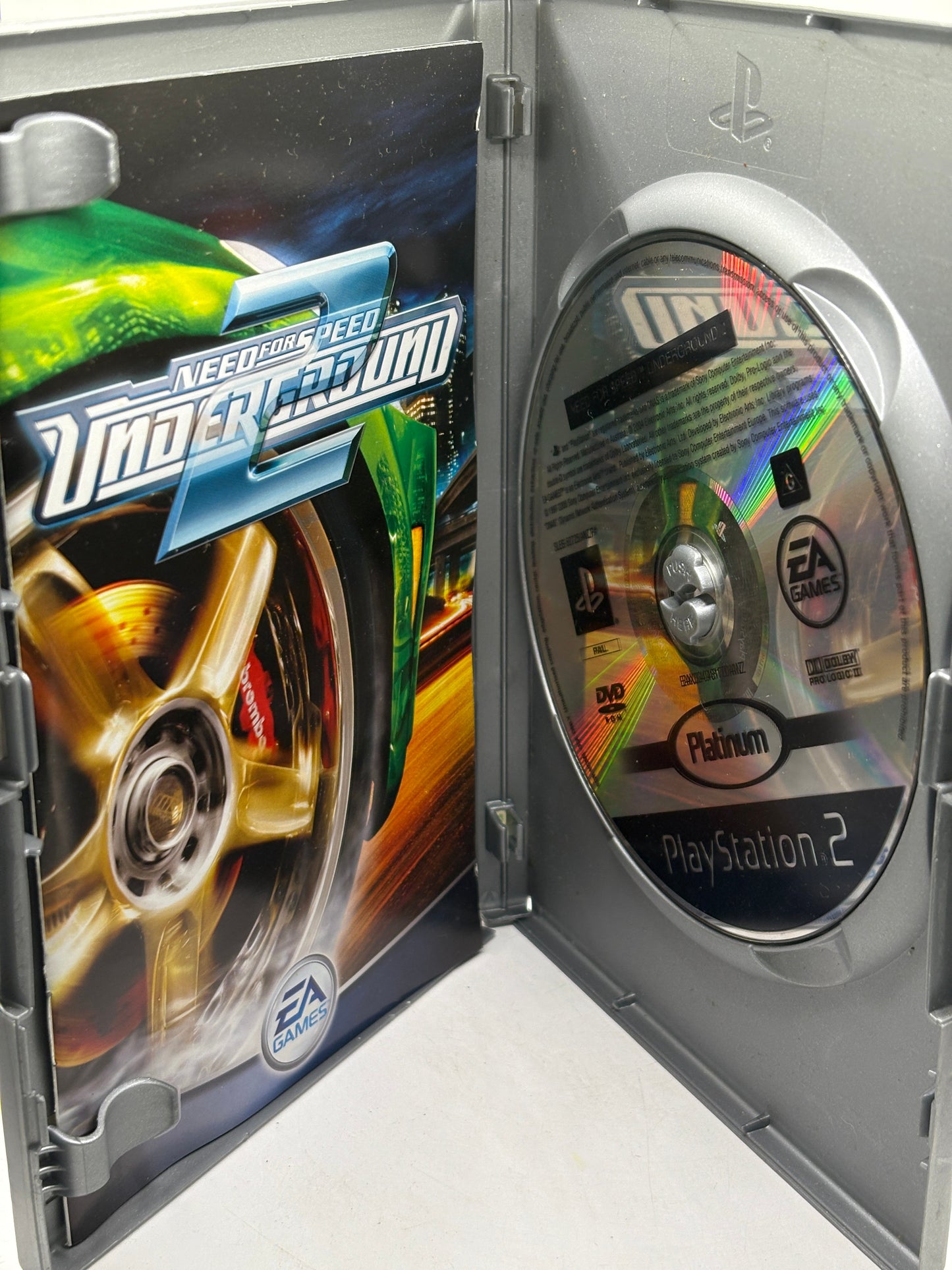 Need For Speed Underground 2 PLAYSTATION 2 Platinum PS2 Complete PAL FRENLY BRICKS - Open 7 Days