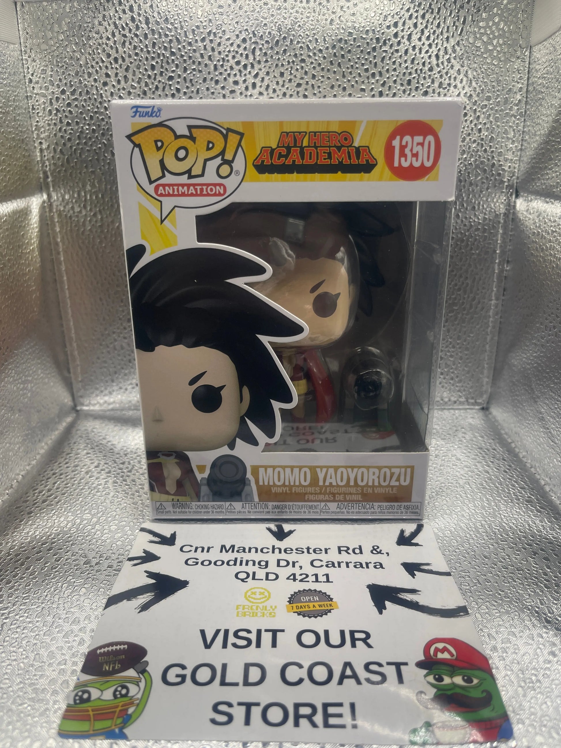 Funko Pop! Vinyl: My Hero Academia - Momo Yaoyorozu #1350 FRENLY BRICKS - Open 7 Days