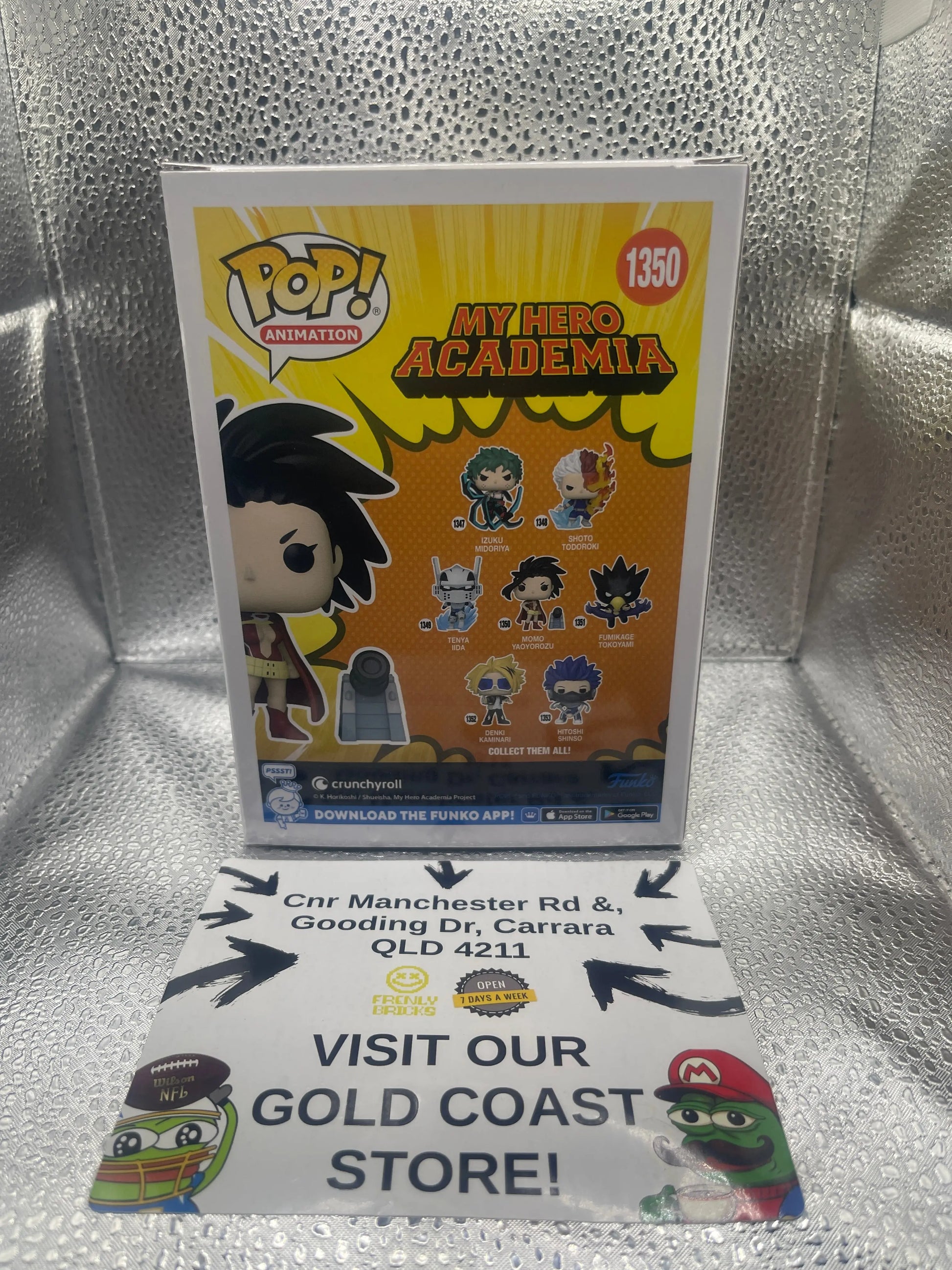 Funko Pop! Vinyl: My Hero Academia - Momo Yaoyorozu #1350 FRENLY BRICKS - Open 7 Days