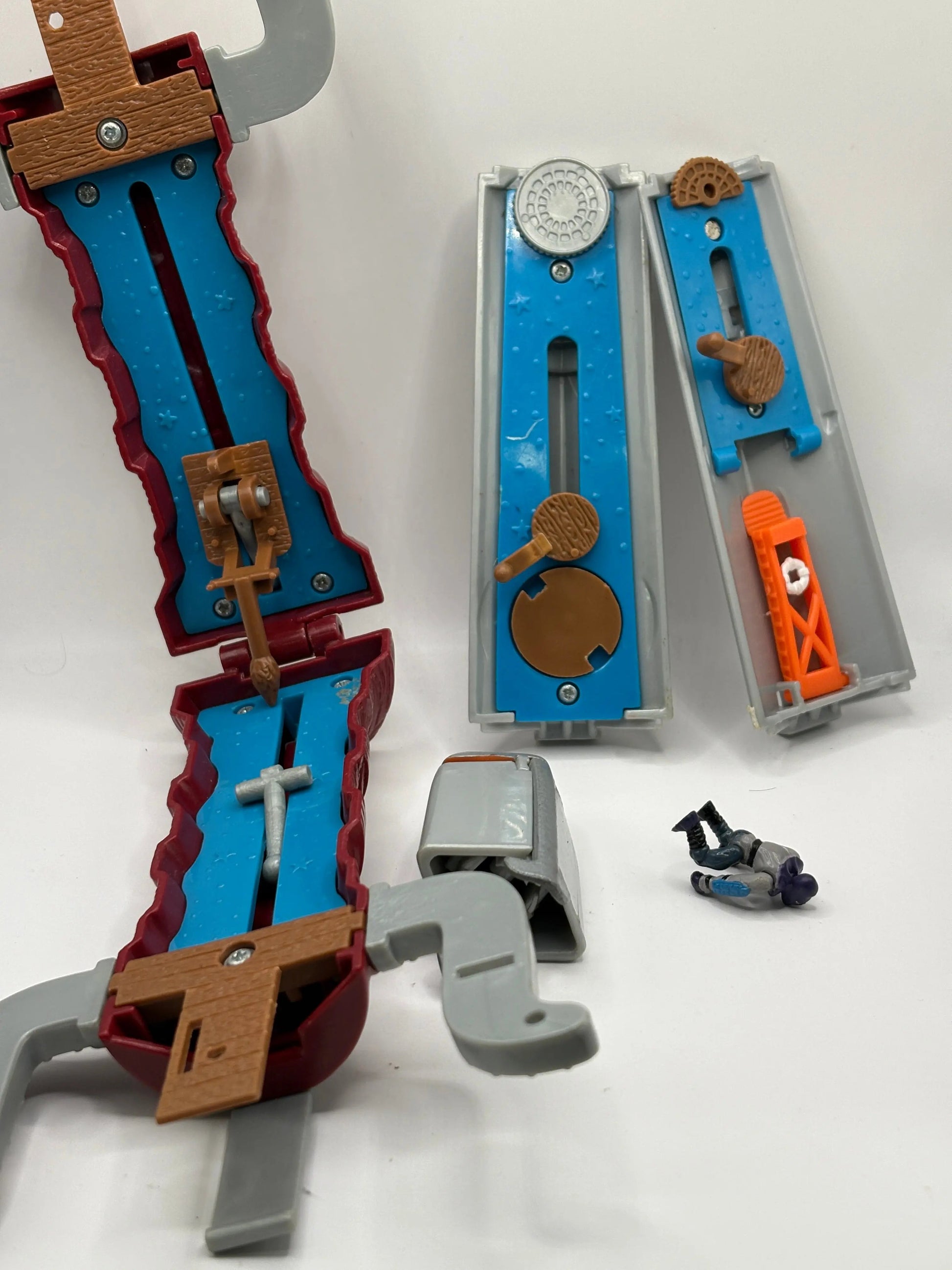 1995 Teenage Mutant Ninja Turtles Carry Along Sai Playset *Loose & Incomplete FRENLY BRICKS - Open 7 Days