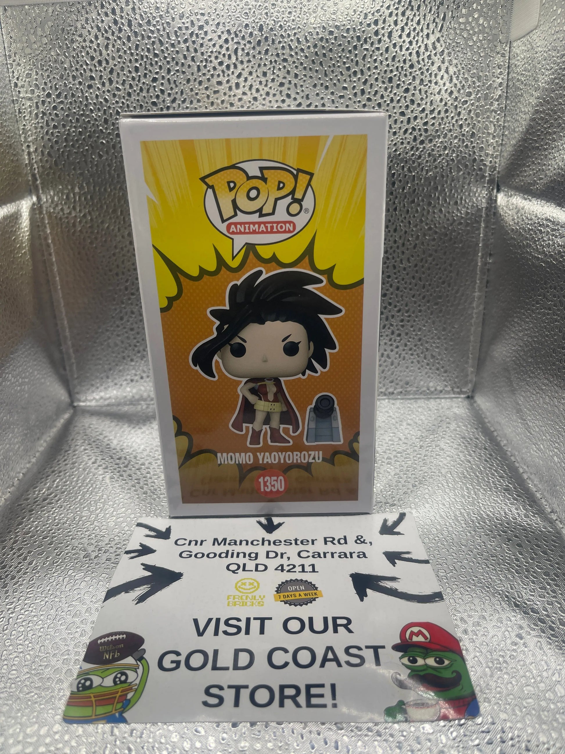 Funko Pop! Vinyl: My Hero Academia - Momo Yaoyorozu #1350 FRENLY BRICKS - Open 7 Days
