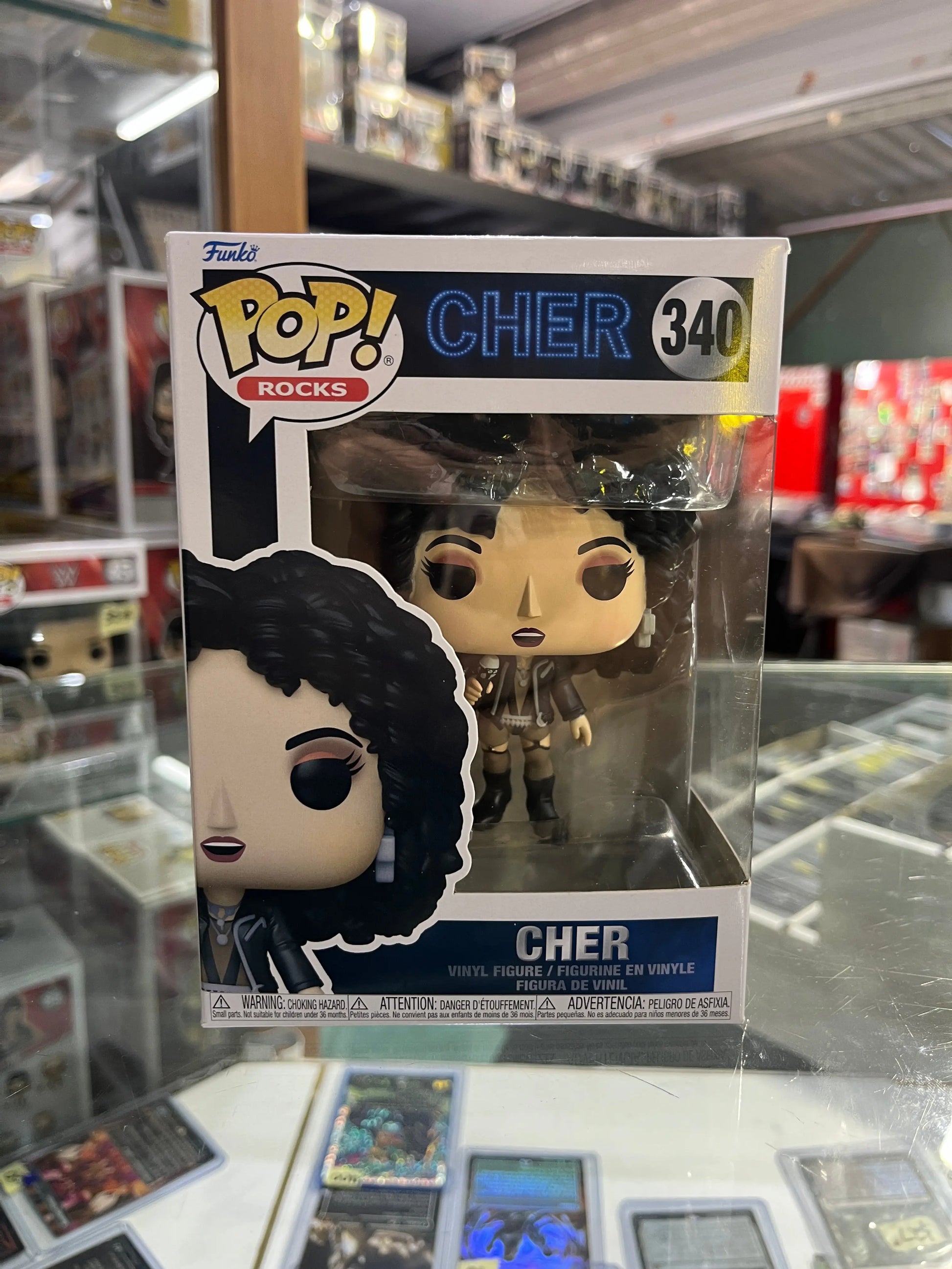 Funko POP Music - Cher ##340 FRENLY BRICKS - Open 7 Days