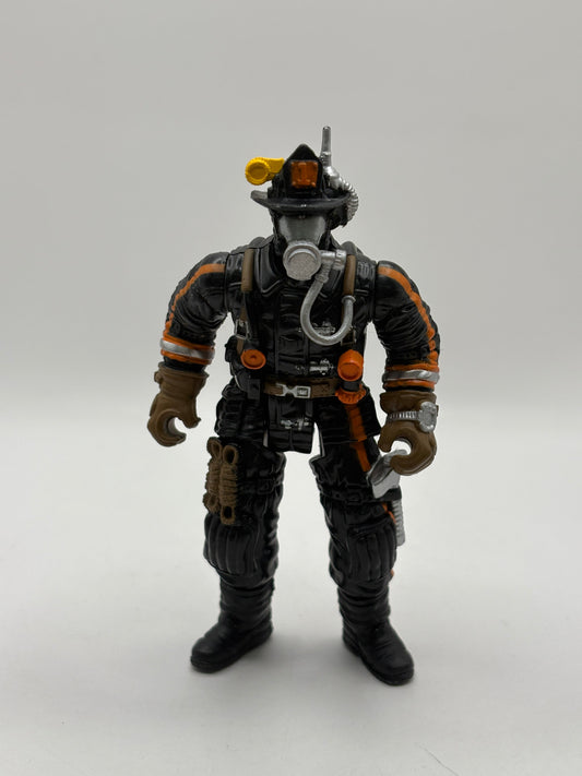 Chap Mei Firefighter Action Figure 4 Inch Toy Figure Gas Mask FRENLY BRICKS - Open 7 Days