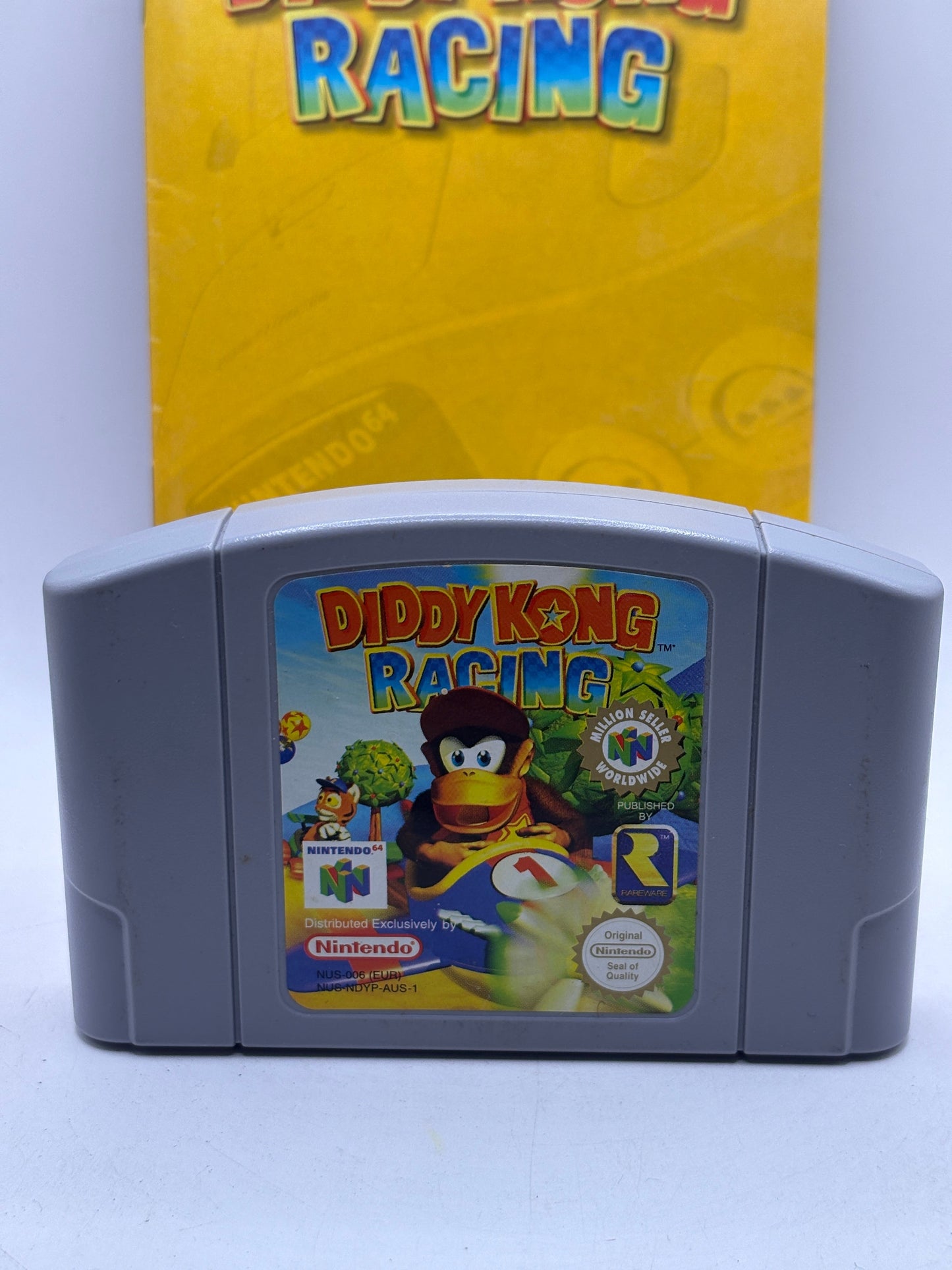 Diddy Kong Racing Nintendo 64 PAL Game Cartridge N64 with Manual FRENLY BRICKS - Open 7 Days