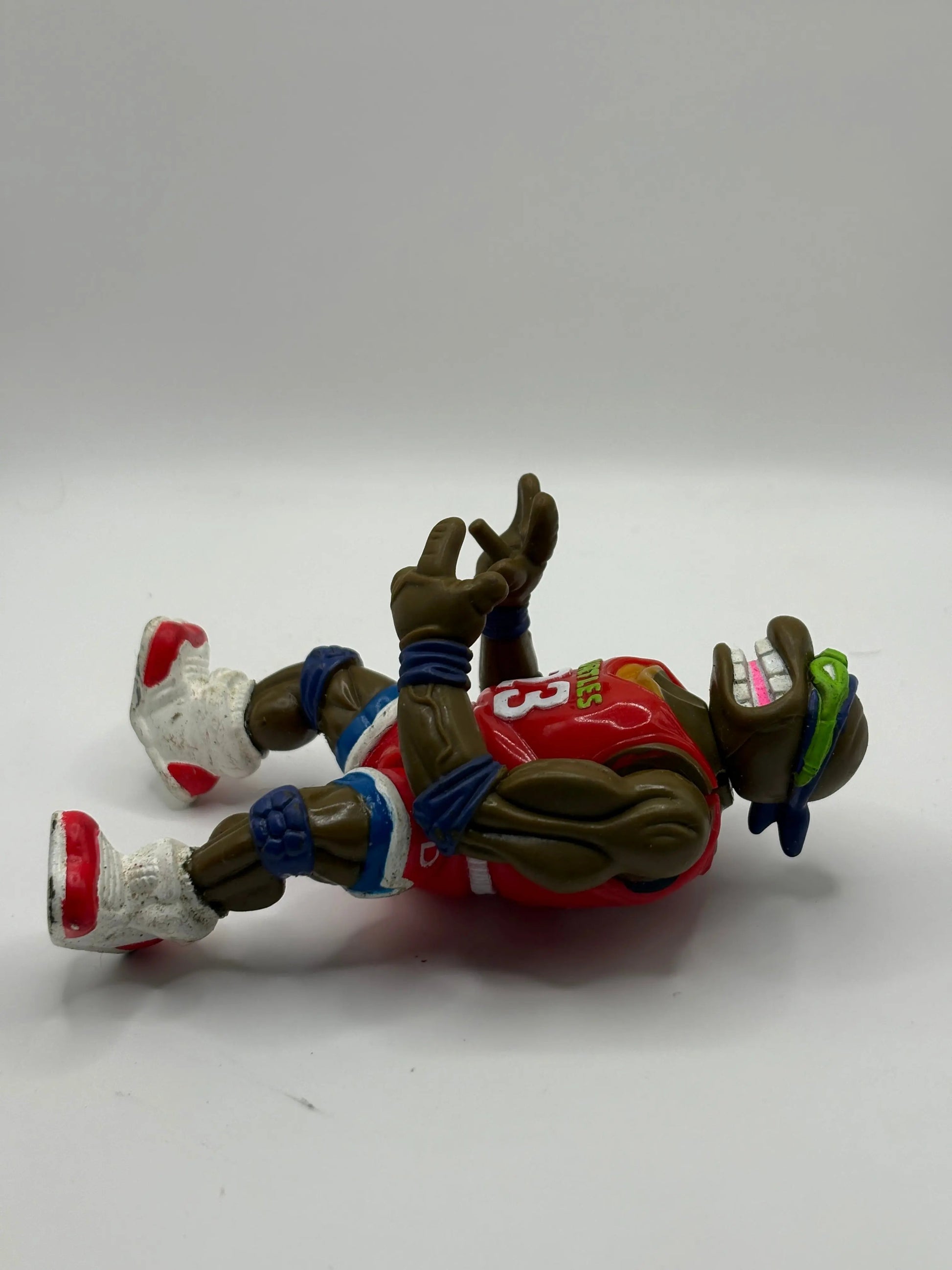 1991 Teenage Mutant Ninja Turtle Slam Dunkin Donatello Loose Figure FRENLY BRICKS - Open 7 Days