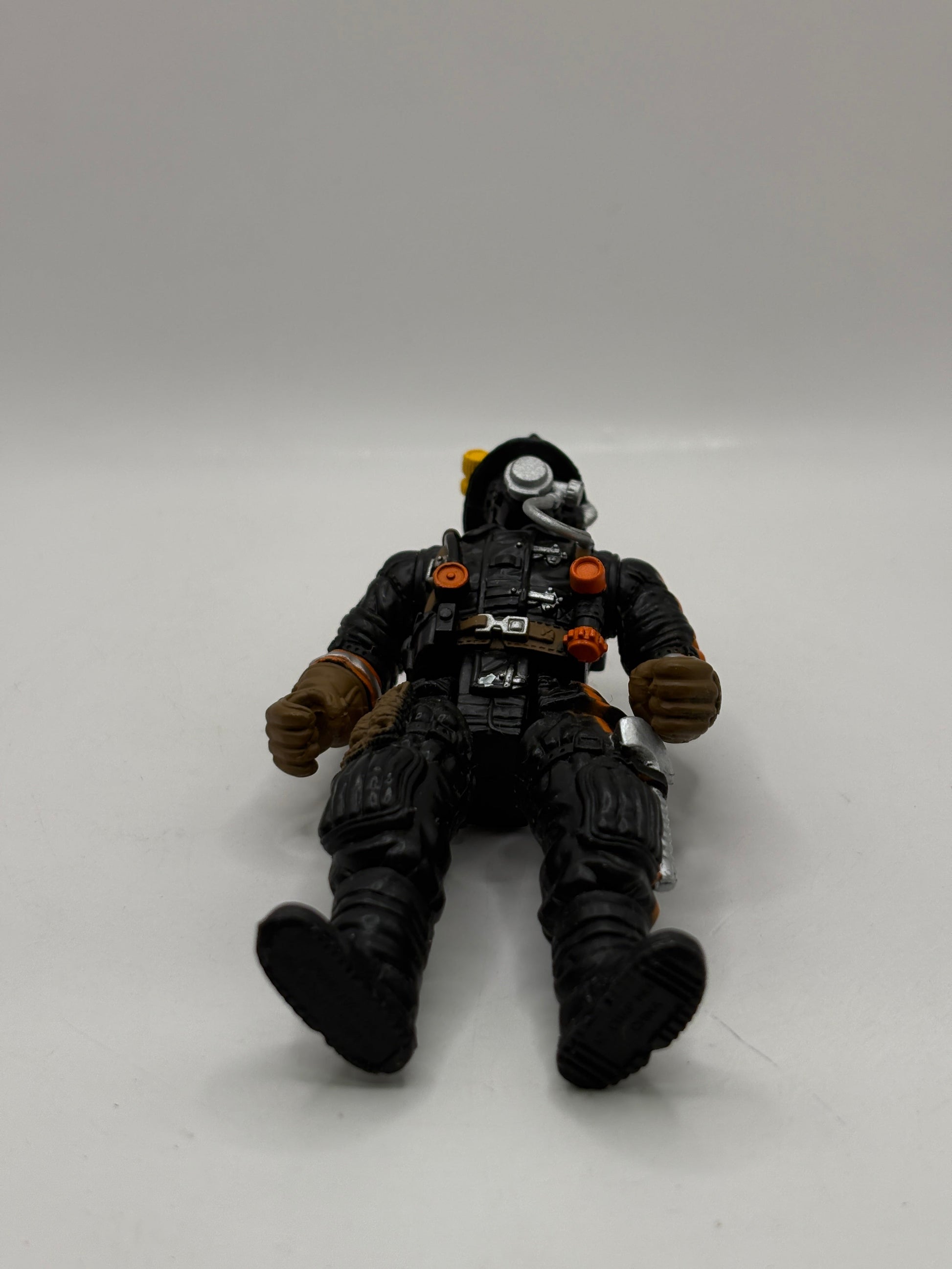 Chap Mei Firefighter Action Figure 4 Inch Toy Figure Gas Mask FRENLY BRICKS - Open 7 Days