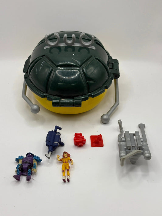 1995 Teenage Mutant Ninja Turtles Mini Mutant Carry Along Play Set *Incomplete FRENLY BRICKS - Open 7 Days