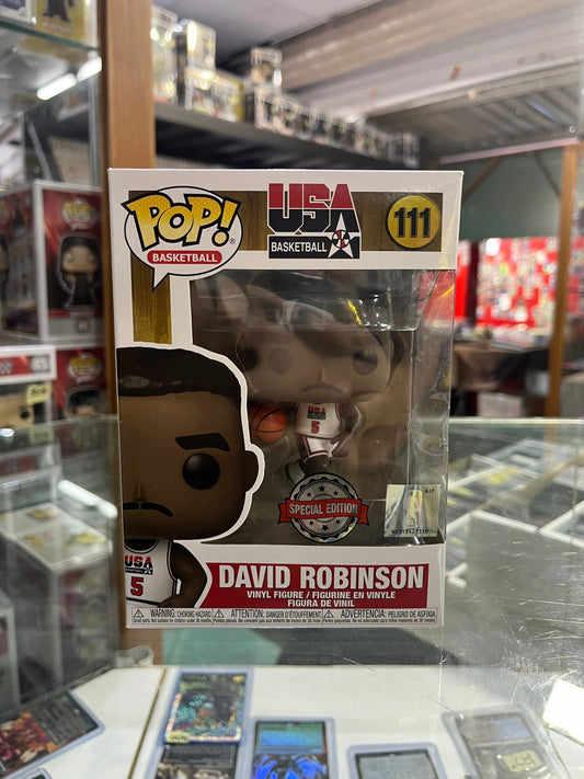 NBA Basketball Team USA David Robinson 92' Pop! Vinyl Figure #111 FRENLY BRICKS - Open 7 Days