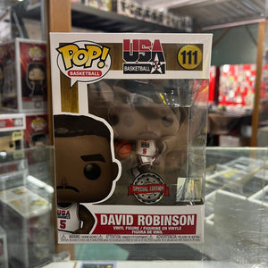 NBA Basketball Team USA David Robinson 92' Pop! Vinyl Figure #111 FRENLY BRICKS - Open 7 Days