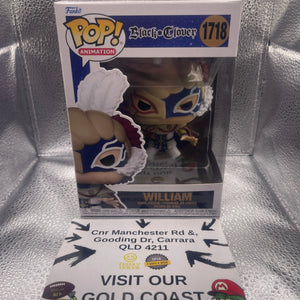 Black Clover #1718 William Funko POP! Vinyl FRENLY BRICKS - Open 7 Days