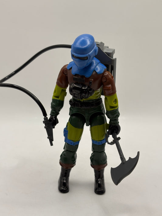 G.I.Joe Vintage 1989 Barbecue V2 Action Figure Loose with Accessories FRENLY BRICKS - Open 7 Days