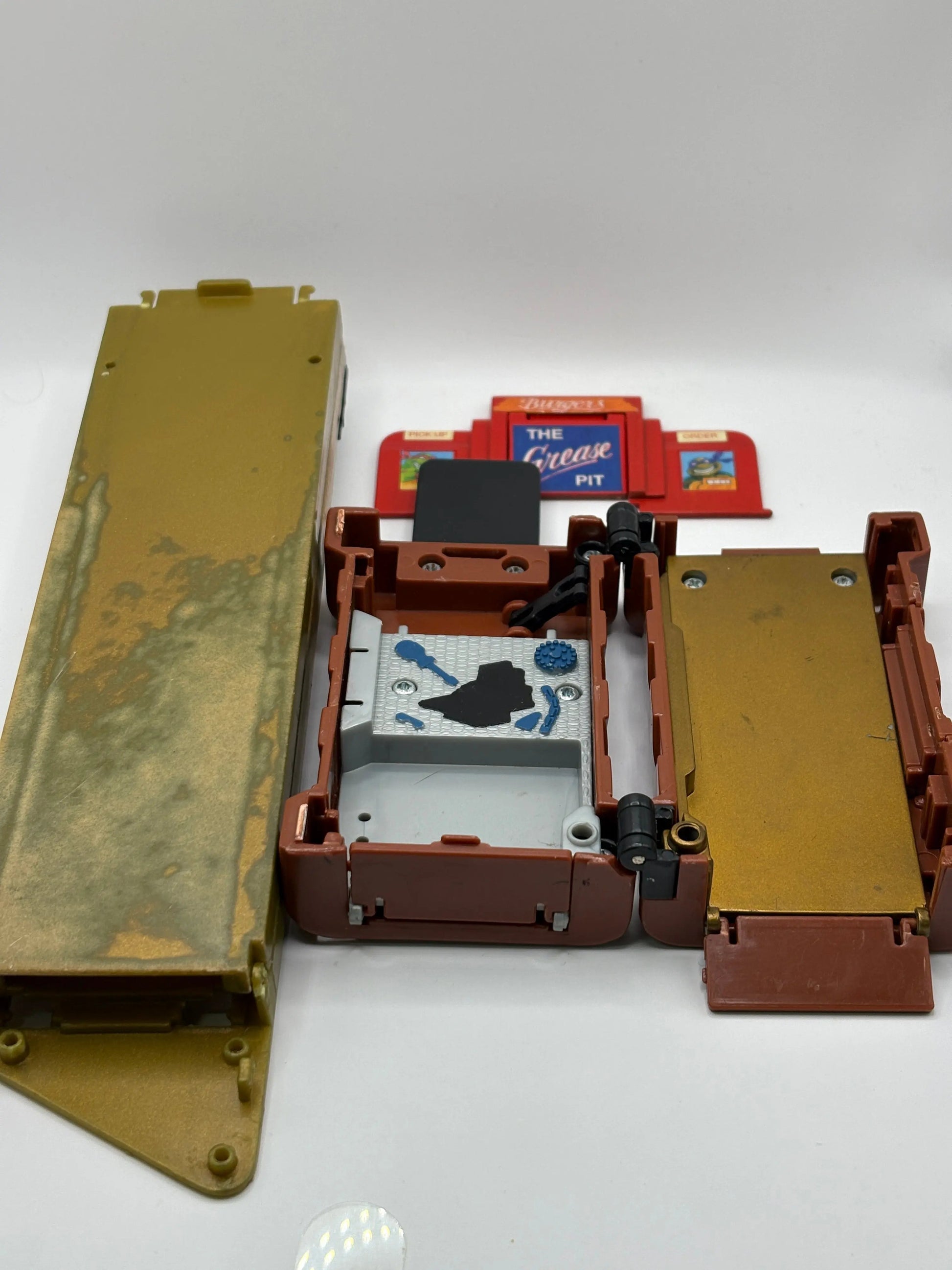 1995 TMNT Mini Mutant Katana Carry Along Play Set *Incomplete FRENLY BRICKS - Open 7 Days