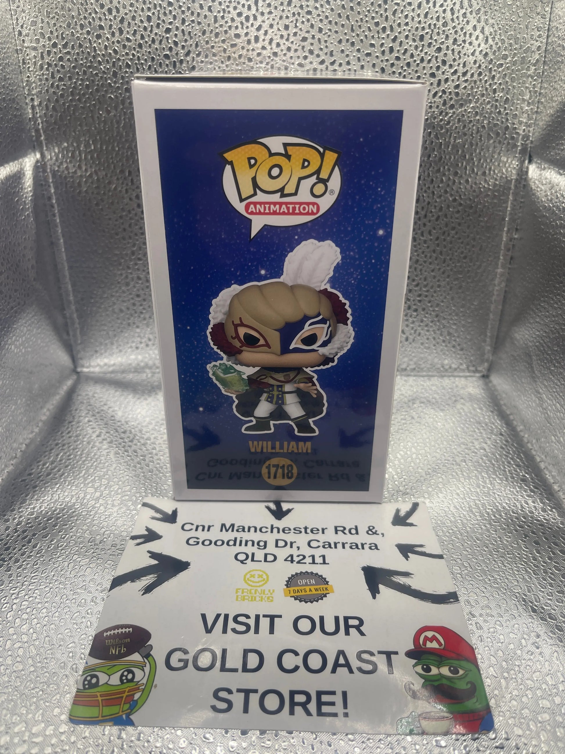 Black Clover #1718 William Funko POP! Vinyl FRENLY BRICKS - Open 7 Days