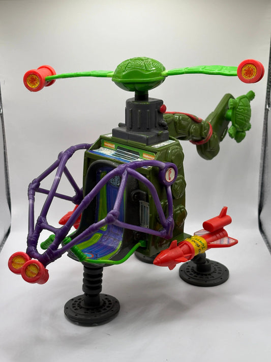 Rocksteady Teenage Mutant Ninja Turtles Pogocopter Helicopter Vehicle Action Figure FRENLY BRICKS - Open 7 Days